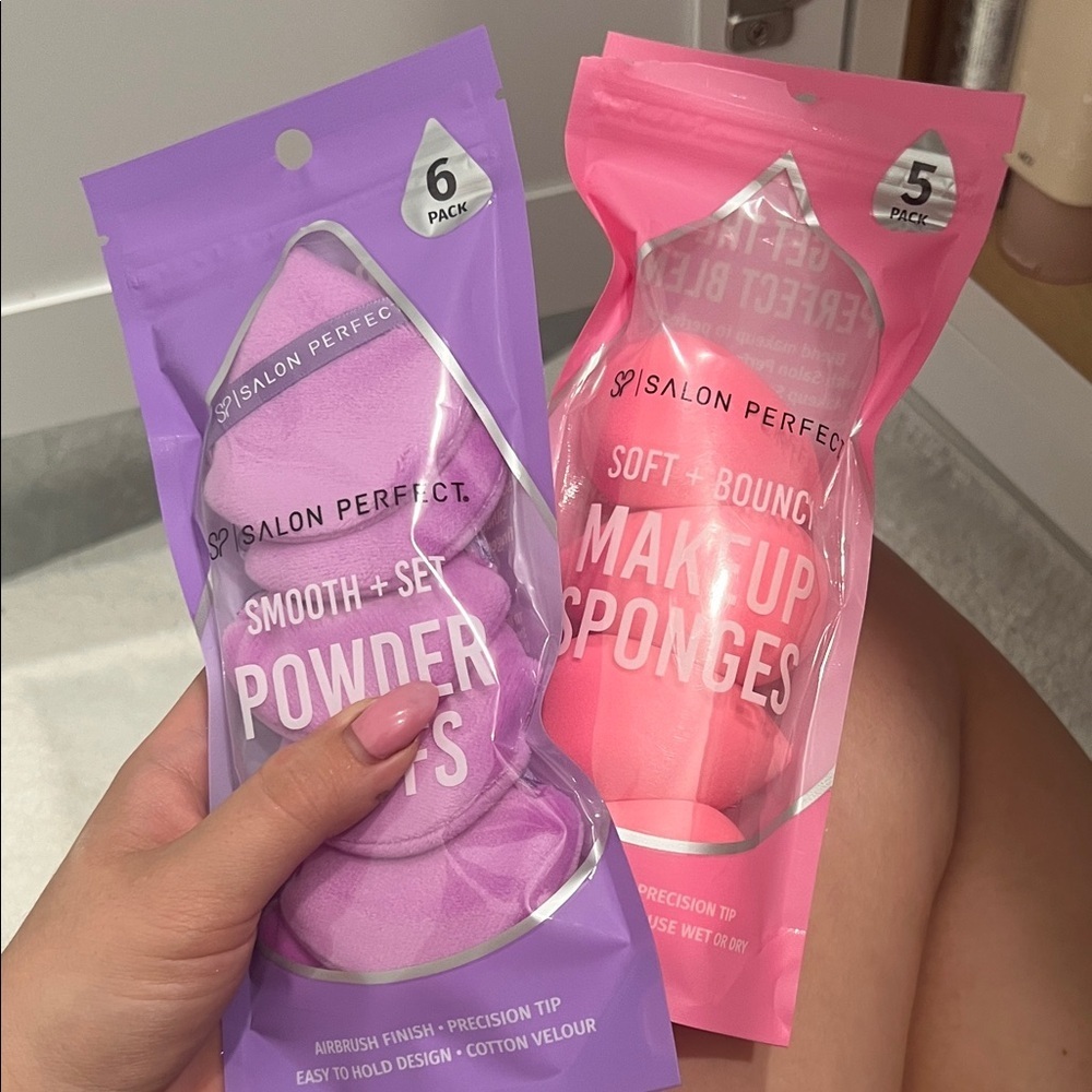 Makeup Sponges - Pink and Purple